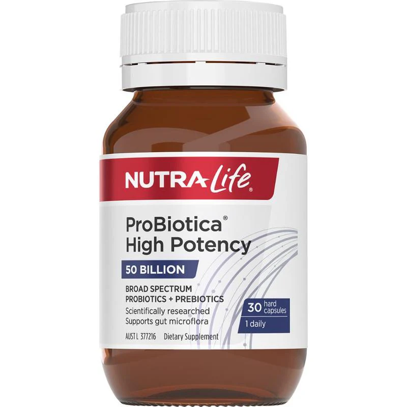 Nutra-Life ProBiotica High Potency 50 Billion Capsules 30s