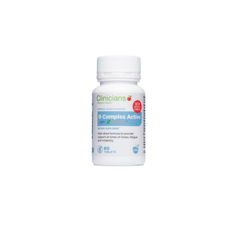 Clinicians B Complex Active Tablets 60s