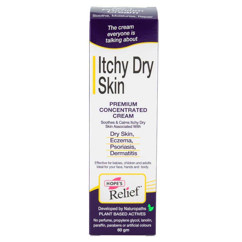 Hope's Relief Itchy Dry Skin Cream 60g