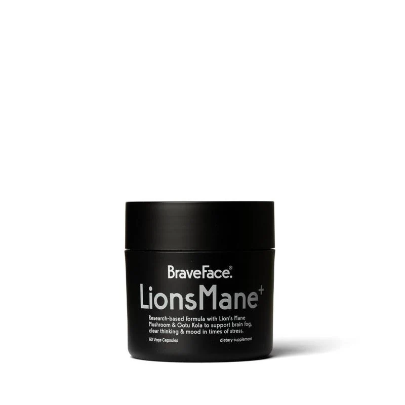 BraveFace LionsMane+ Capsules 60s
