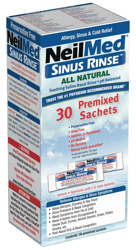 Neilmed Sinus Rinse PreMix Sachets 30s