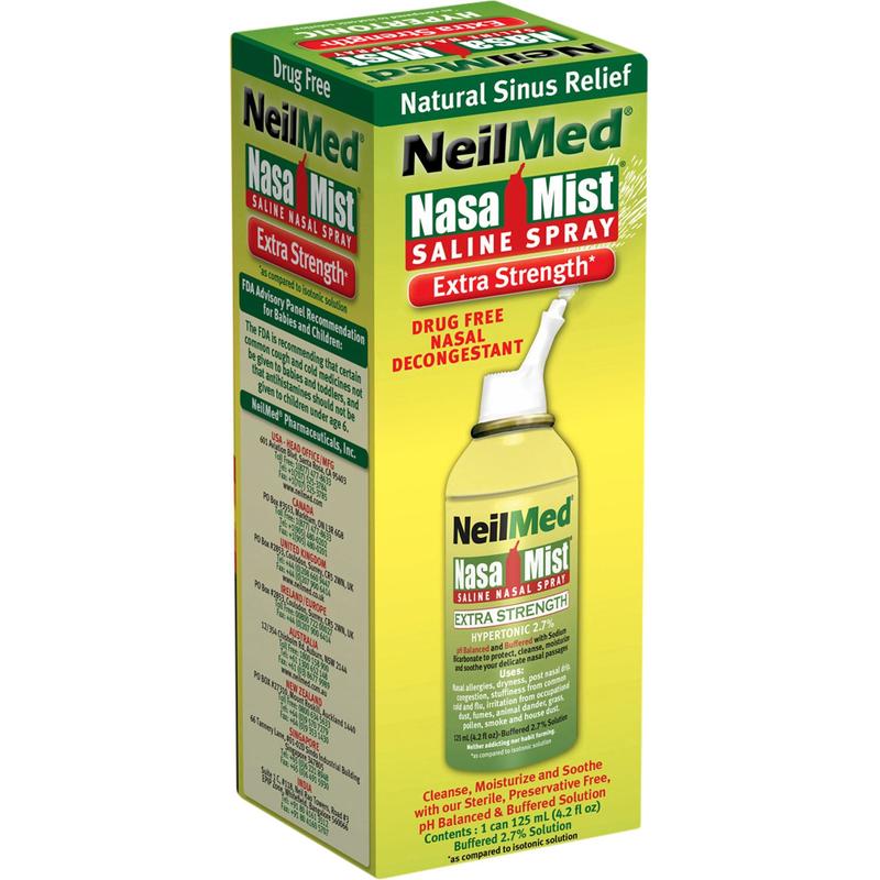 Neilmed Hypertonic NasaMist Saline Spray 125ml