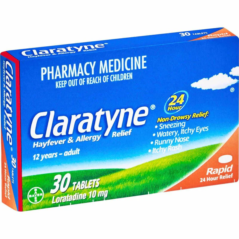 Claratyne Tabs 10mg 30s