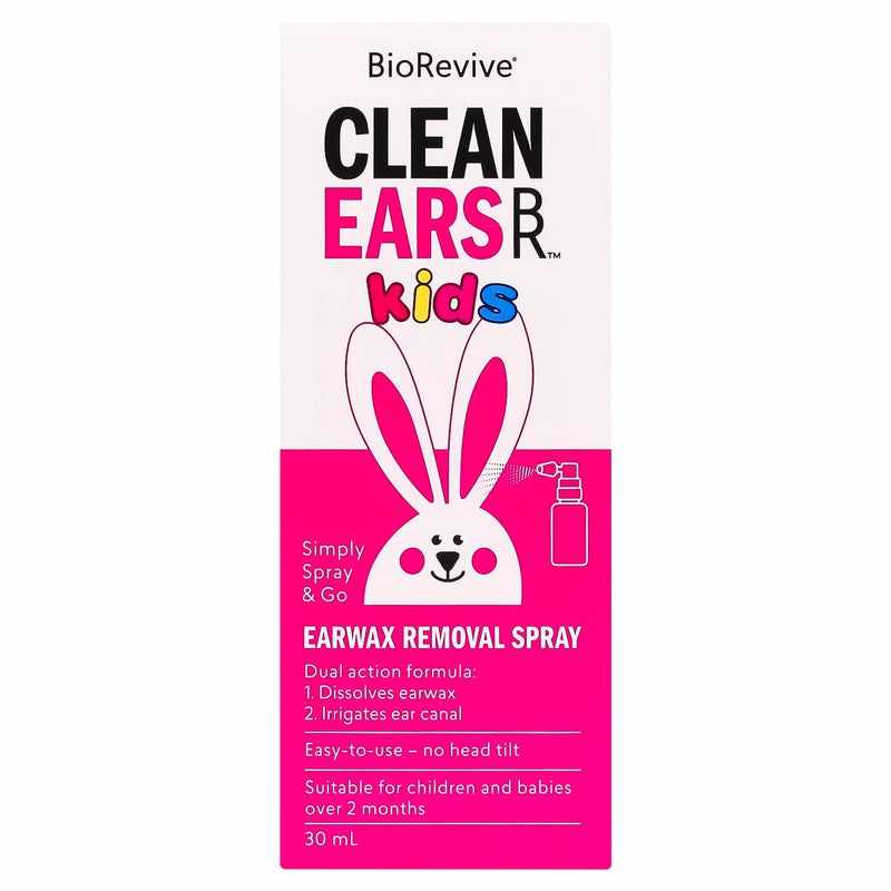 Clean Ears Wax Removal Spray Kids 30ml